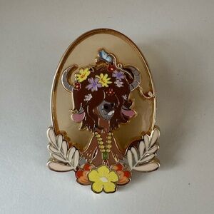 Disney Zootopia Yax the Yak Flower Frame Pin